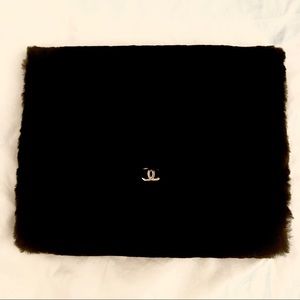 Genuine Rabbit Fur Chanel iPad Case 🖤